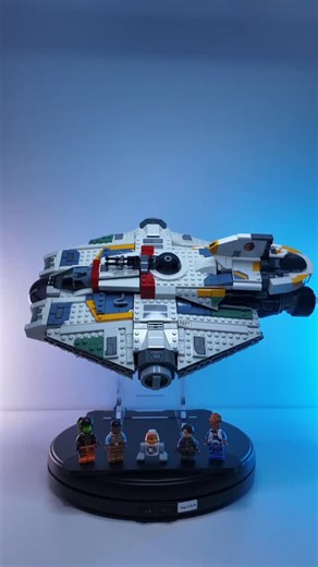 The perfect way to display the ghost phantom set!  What do you rate this set? #lego #legostarwars #onbrick #displaystand #starwarsfan #legofan #afol #legoinstagram | OnBrick | Facebook