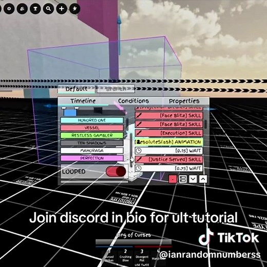 kashimo tutorial! join discord to see ult tut #jjs #jujutsushenanigans #roblox #fyp #custommoveset