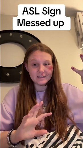 Learn How To Sign "Messed up" in ASL for Beginners | American Sign Language #shorts