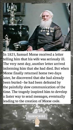 The Tragedy That Inspired Morse Code