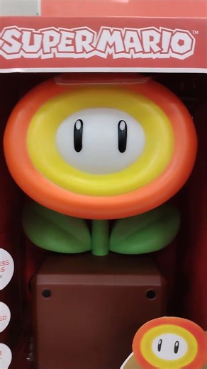 Iconic Fire Flower Super Mario Light! 🔥
