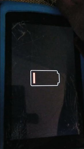 Amazon Tablet Low Battery