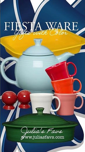 Fiesta’s bright colors and the most collected dinnerware in history 💛