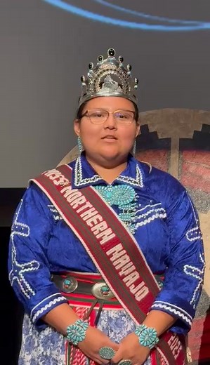 A special message from our Miss Northern Navajo, Damaris Yazzie and Miss Northern Navajo Teen, Kaydence Yazzie. | Miss Northern Navajo-Miss Northern Navajo Teen