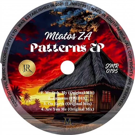 5.7K views · 37 reactions | Title : Patterns Artist : Mtatos ZA Label : Joyful Music Records - Pty Ltd OUT NOW Link : https://joyfulmusicrecordsptyltd.bandcamp.com/album/patterns-ep Link : https://smrtlnk.app/677b342d-6c3a-4571-965a-3724fe715044 | Let's PLAY House Music | Facebook