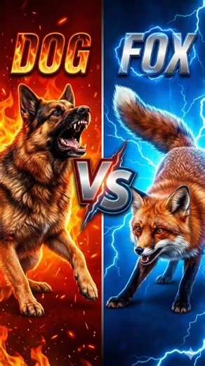 Dog vs Fox — When Wild Gets Too Close