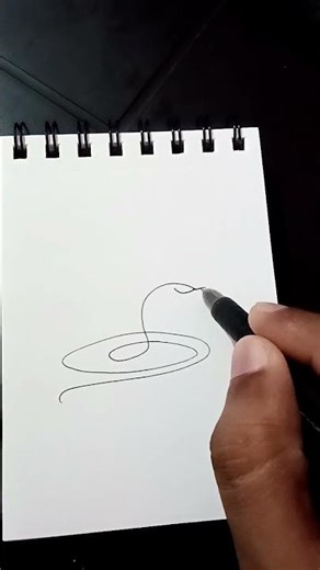 Pen Doodle - Snake #pendoodle #doodle
