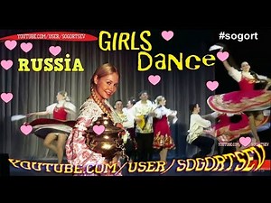 Russian beautiful girls dances folk dance
