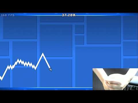 Drag click and butterfly click on Geometry Dash