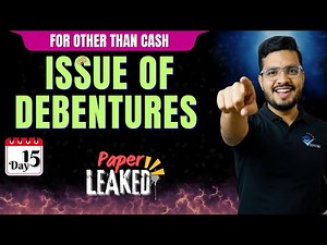 ISSUE OF DEBENTURES MOST IMPORTANT QUESTIONS (1) | CLASS 12 ACCOUNTANCY | CH-9 ISSUE OF DEBENTURES