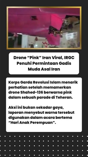 Iran's Viral Pink Drone