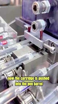 How Ballpoint Pens Are Made | Fully Automated Pen Manufacturing Process