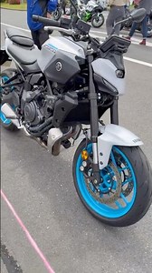 The MT-07 has great colors and design! YAMAHA