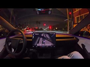 Tesla Full Self-Driving 14.1: Multi-story garage attempt