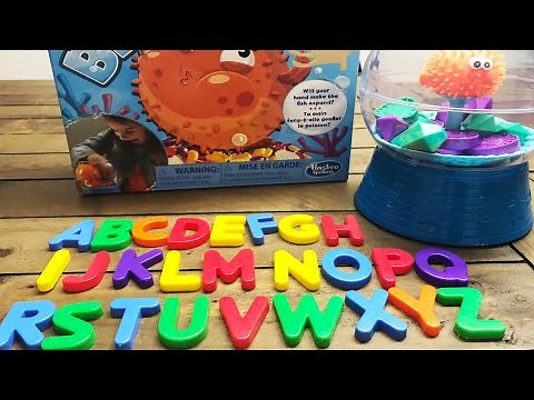 ABC SONG Blowfish ABC letter alphabet game