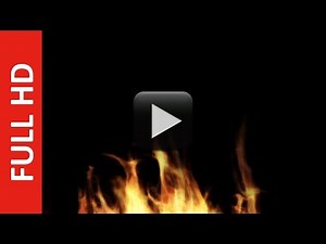 Fire Flames Free Stock Video Footage HD | Black, Blue, Green, White Screen Effect