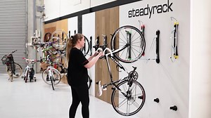 435K views · 67 reactions | Our Steadyrack Classic Rack was built to safely and securely store road bikes. No lifting, space saving, built to last. Save 10% when you buy 2 or more. | Steadyrack | Facebook