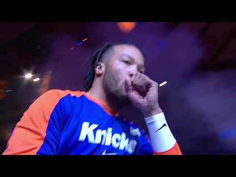 New York Knicks 2024-25 NBA Season Opener Intro - Starting Lineup Intro - KAT & Bridges Debut