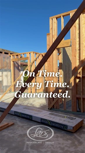 Timelines are built before construction begins. 35 years of planning, design, and process refinement are behind every Lars project and every timeline we stand behind. This is what on-time really looks like.