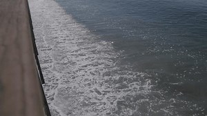 Top-down View Ocean Wave Crashing Against Stock Footage Video (100% Royalty-free) 3853007685 | Shutterstock