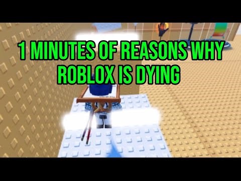 Here are some reasons Roblox is dying 😔