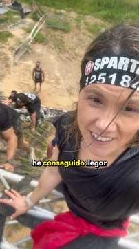 My first Spartan and I didn't die 😂!