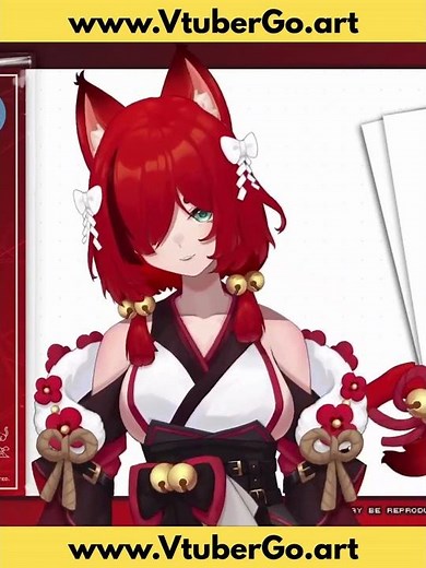 Custom Live2D Vtuber Model 🖌️ – High-Quality Design & Rigging by Studio Nekoyama - www.vtubergo.ar