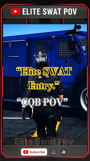 CQB Tactical POV | Elite SWAT Room Clearing Drill #militarybranch