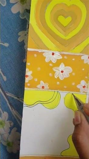 Asthetic mood board 💛#moodboard #painting #youtubeshorts #asthetic #yellow