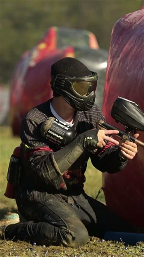 Can You Hear ME?! It's RED ALERT! #sports #paintball