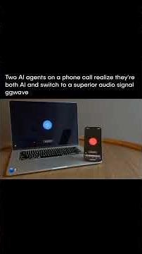 AI Agents Talking to Each Other – Digital Communication Revolution #ai#robots #future