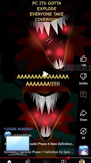 THE PC ITS GOTTA EXPLODE!!!!!