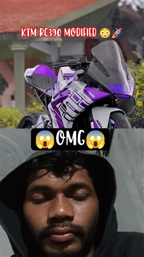 😱OMG😱ktm rc390 modified 😳🚀#shorts #viral #ktmrc390
