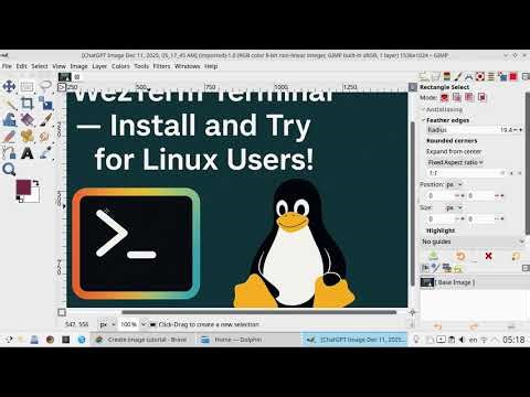Create a Simple Poster with AI and Enhance It with GIMP!
