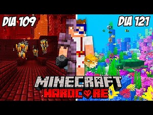 Sobreviví 200 Días en Minecraft Hardcore en un Mundo Solo de Océano y esto es lo que pasó...
