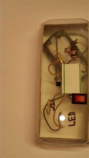 Automatic ON & OFF LED lamp, by using LDR sensor