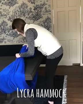 How to Use Lycra // Lycra Sensory Play Activities - Occupational Therapy - THERAPEUTIC ALLIES