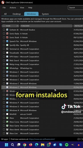 Remova programas instalados no Windows facilmente