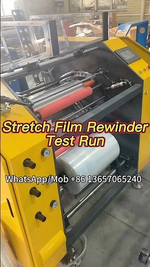 Fully automatic Stretch Wrapping Film,Cling Film Rewinding Machine,1200m/min high speed Rewinder