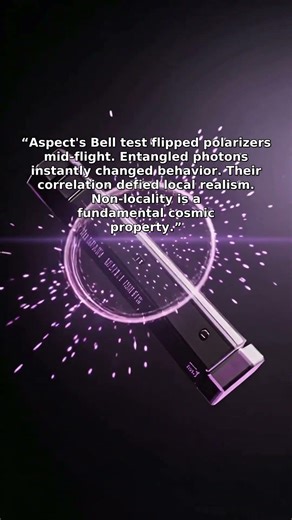 Quantum Entanglement: Aspect's Proof #Shorts