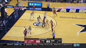 FINAL (OT): No. 10 USC 93, Vanderbilt 89 Senior captain Jordan McLaughlin poured in a career-high 35 points in SEC country to keep the Trojans unbeaten. | USC Trojans