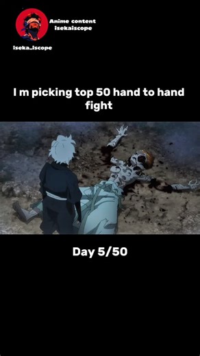 isekaiscope on Instagram: "The time Gabhimaru push his limits 👊 ​• Anime: Hell's Paradise (Jigokuraku) • Season: 1 (Complete) • Rating: 8.2 / 10 (IMDb) • Genre: Action • Dark Fantasy • Seinen ​Synopsis: "Hell's Paradise" delivers pure adrenaline in this scene. Gabimaru "The Hollow" realizes his ninjutsu is useless against the immortal Tensen, Zhu Jin. Instead of giving up, he switches to pure Taijutsu (Hand-to-Hand combat). Using god-tier reflexes, he dodges lethal attacks and lands a devastati