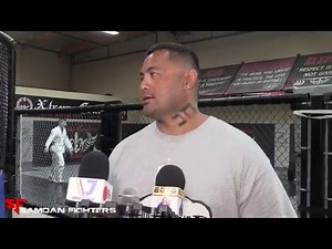 161K views · 3.3K reactions | Mark "Super Samoan" Hunt looking his usual relaxed self ahead of this weekends fight Samoan Fighters | Samoan Fighters | Facebook