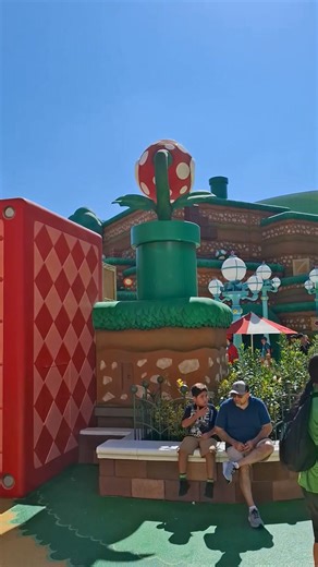 2.4K views · 45 reactions | Nintendo land at Universal studios hollywood is much smaller than the one at Epic universe but we still enjoyed our time there. It's definitely missing something though with only one ride. #universalstudioshollywood | The Lodge Guys | Facebook