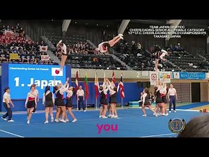 Team #Japan (VORTEX) 12th I.F.C. Cheerleading World Championships Takasaki, Japan