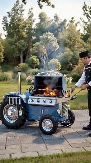 233K views · 2.5K reactions | Tractor BBQ grills! So Amazing  | Creative Design Ideas | Facebook