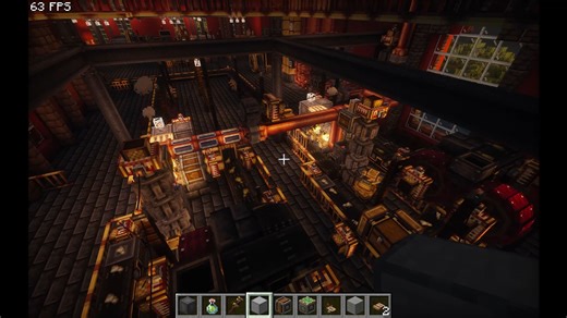 mc，机械动力，自动化，可控朋克风工厂