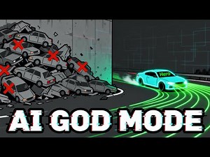 Я создал ИИ гонщика на Python!