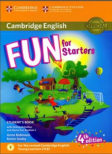 [Sách] Cambridge FUN for Starters 4th ( Edition 2018) Student's book - Sách giấy gáy xoắn - Sách tiếng Anh Hà Nội