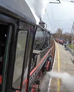61K views · 2.3K reactions | Operating a massive locomotive steam train is much harder than it sounds | Supercar Blondie | Facebook